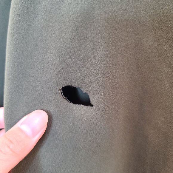 Yunoga Leggings Womens Medium Green Skinny 7/8 Length Gym Workout Yoga Ladies - Picture 3 of 12